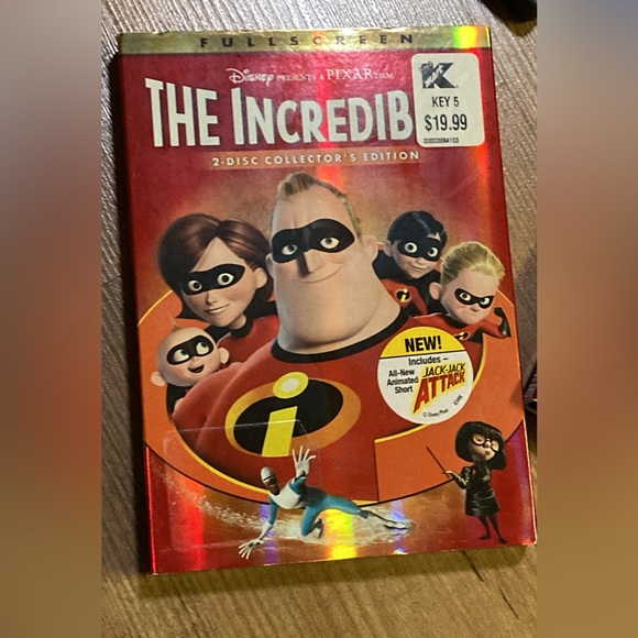 THE INCREDIBLES 2-DISC COLLECTOR’S EDITION DVD NEW SEALED WITH SLIP COVER - Picture 5 of 8